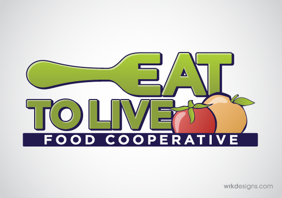 Eat To Live Logo Design - WRKDesigns