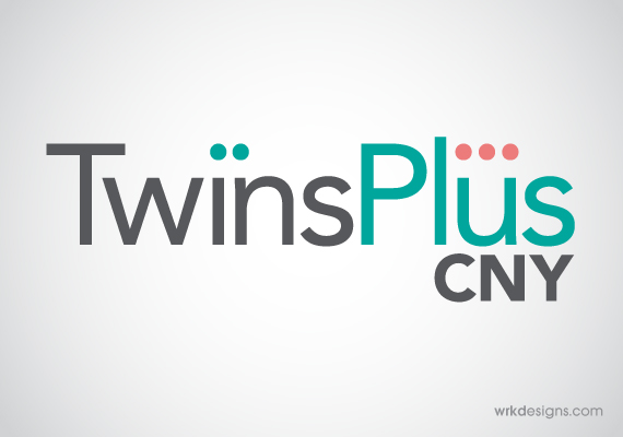 Twins Plus Logo Design - WRKDesigns