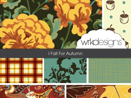 Surface Pattern Design Collection: I Fall For Autumn